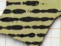 Asbestos analysis of brown-black bituminous glues | © CRB Analyse Service GmbH