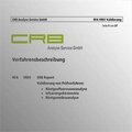 Resumen de la validación del sistema de gestión de la calidad y descripción del procedimiento | © CRB Analyse Service GmbH